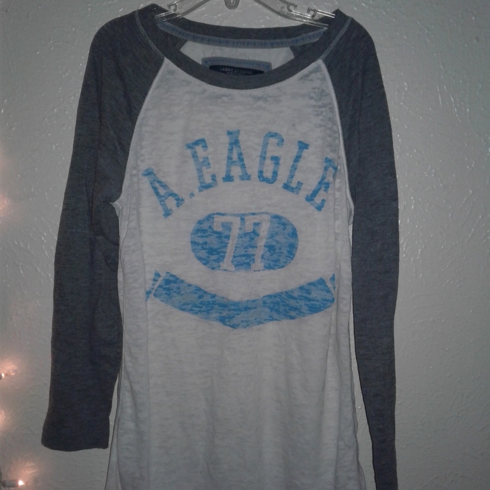 Women's Long Sleeve American Eagle Tee